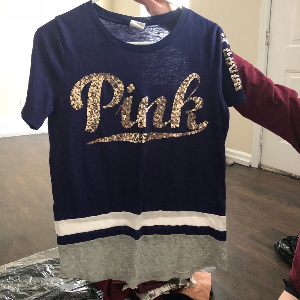 VS Pink bling T-shirt